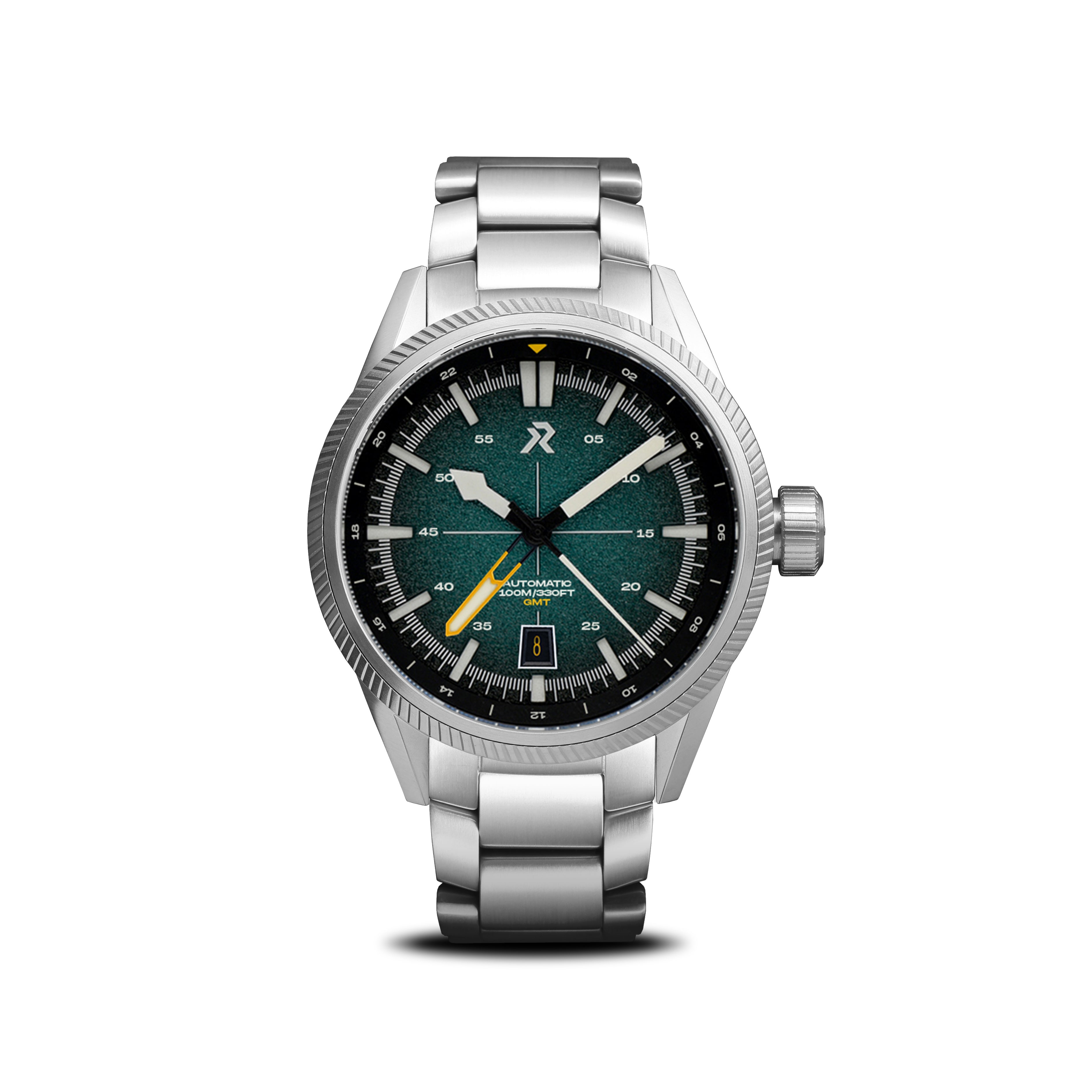 Fortitude GMT - TurboTeal – RZE Watches