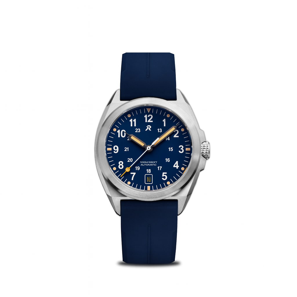 VALOUR 38 - Vervain Blue – RZE Watches