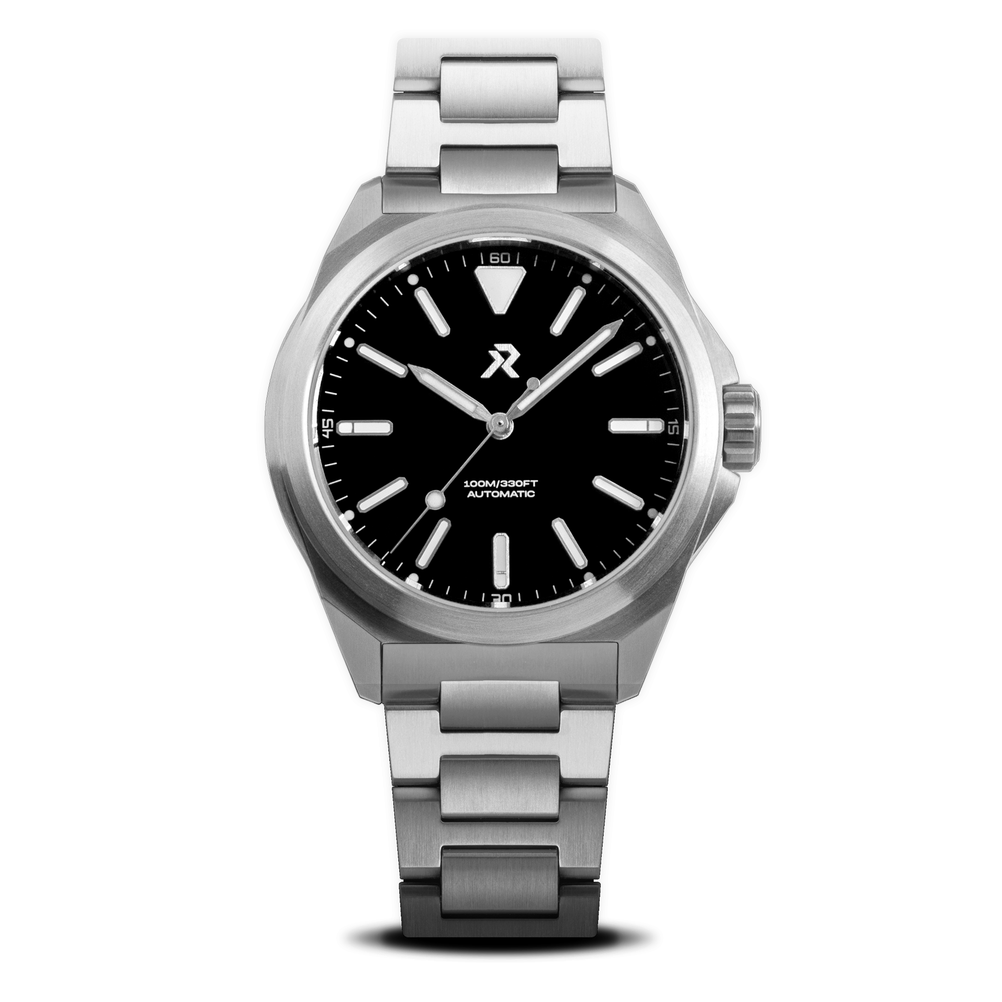 RESOLUTE - Jet Black Enamel – RZE Watches