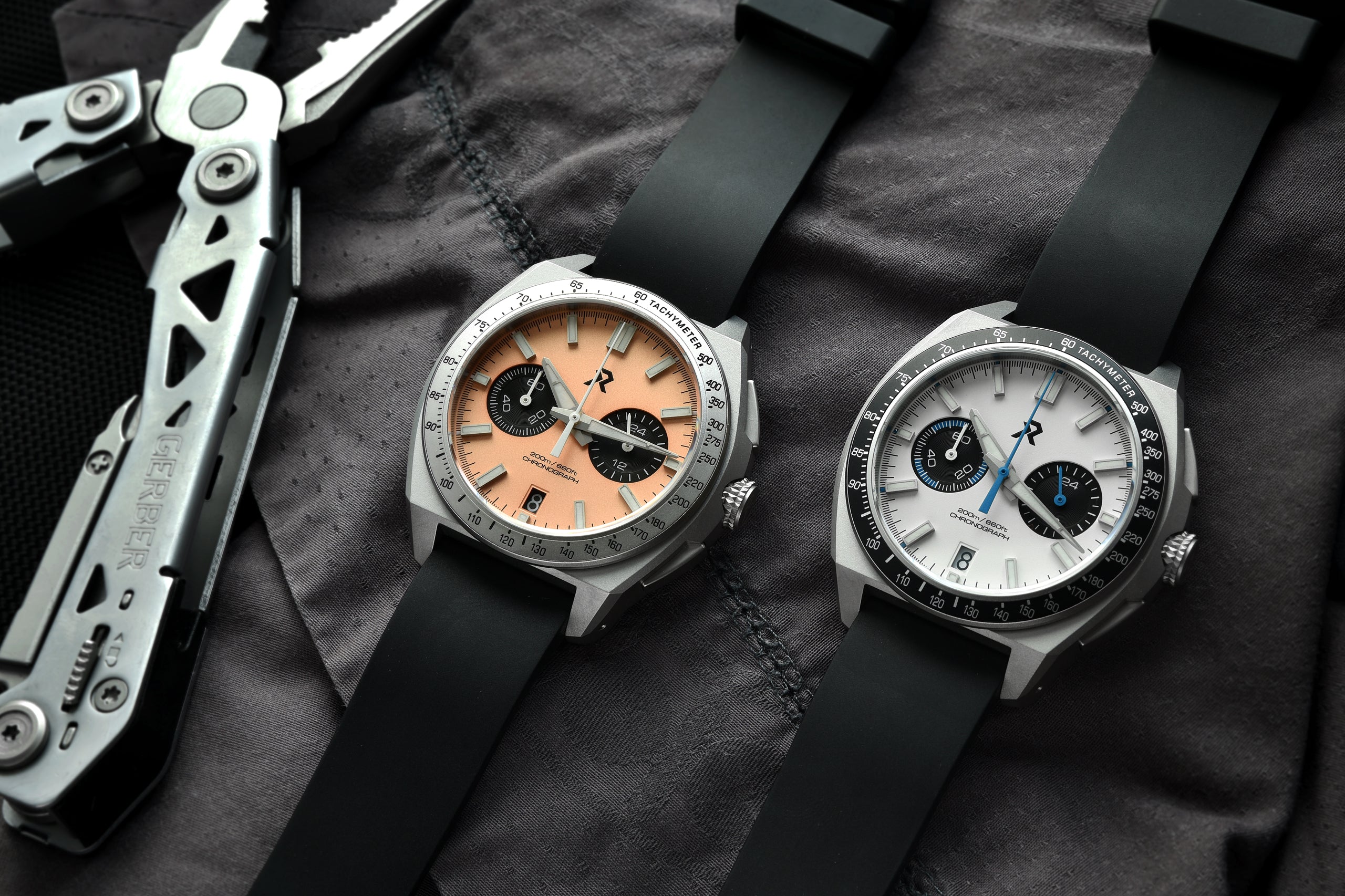 RZE Watches to launch the toughest titanium meca-quartz chronograph yet - The VALOUR