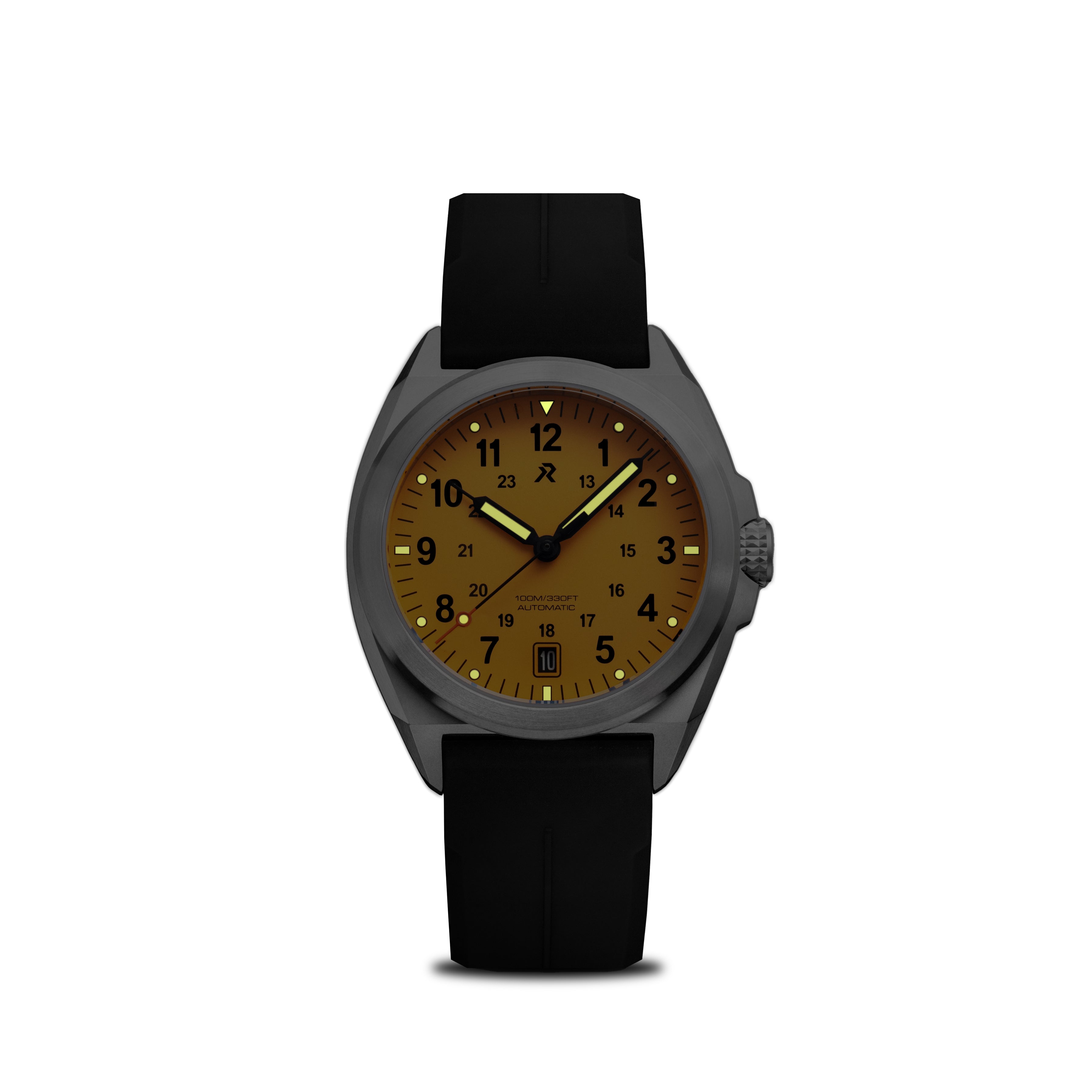 VALOUR 38 - Medallion Yellow – RZE Watches