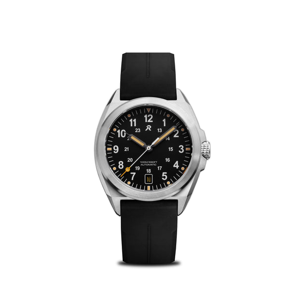 VALOUR 38 - Carbon Black – RZE Watches