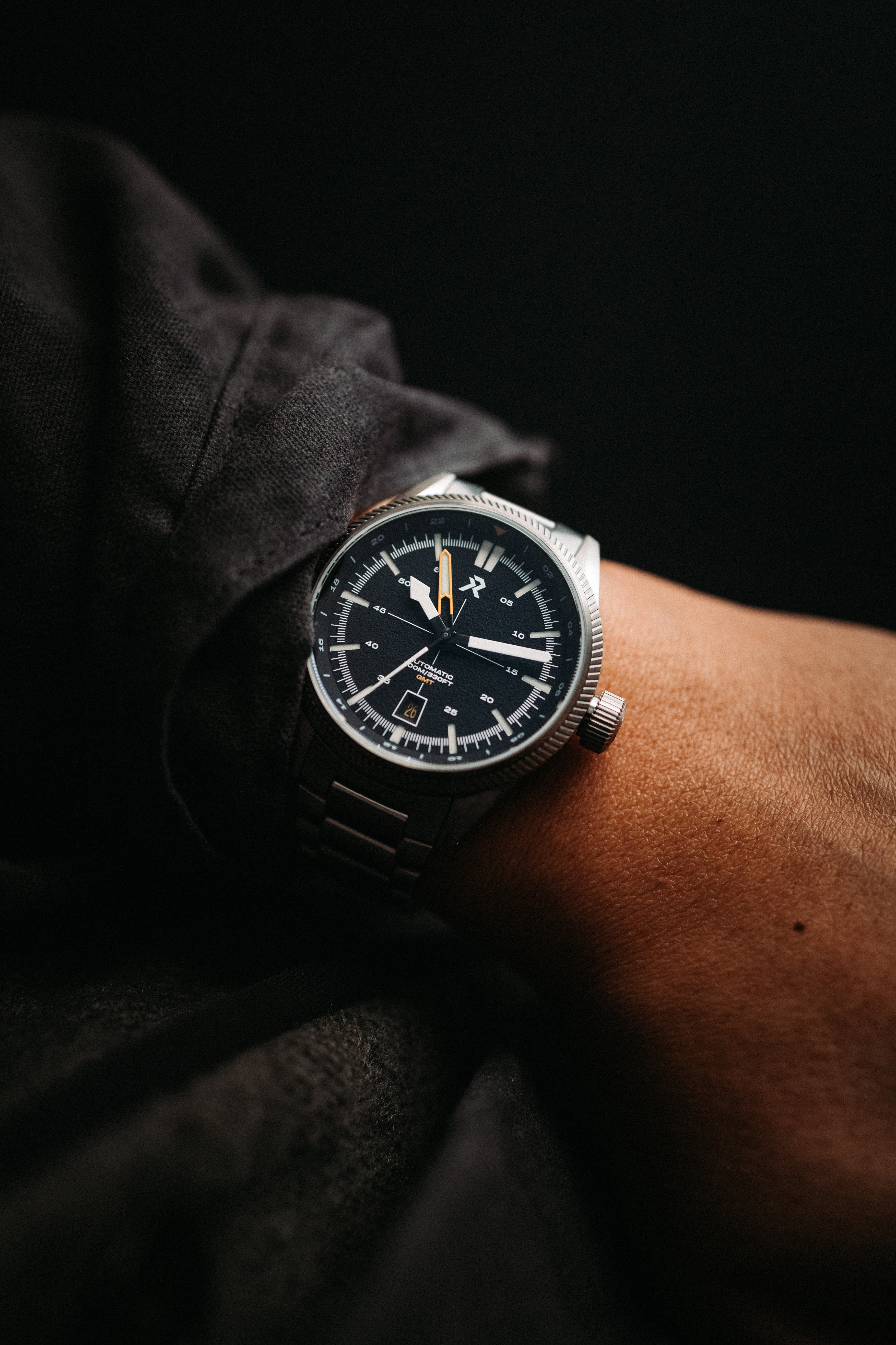 Fortitude GMT - Nighthawk – RZE Watches