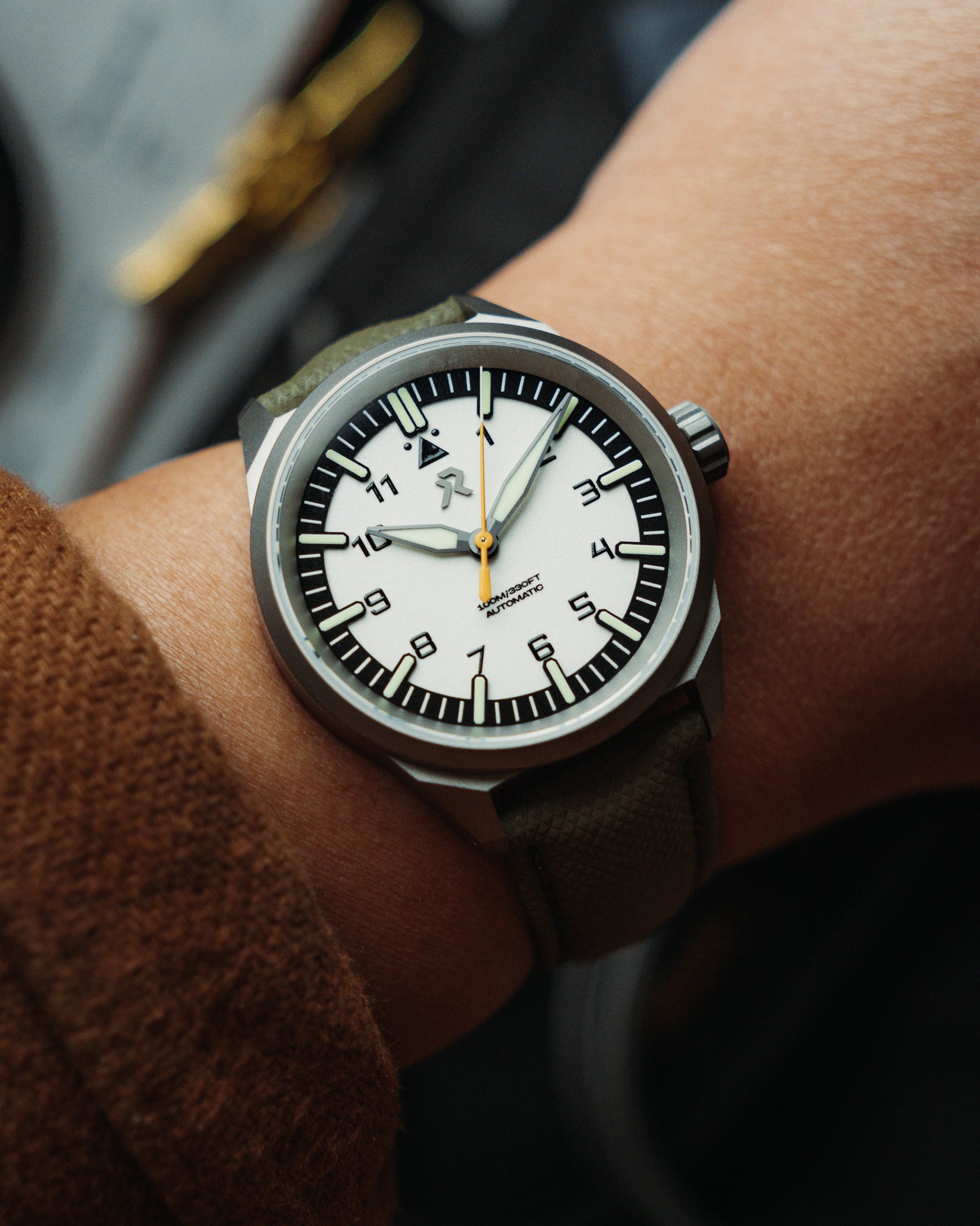 Resolute Type A - Polaris White – RZE Watches