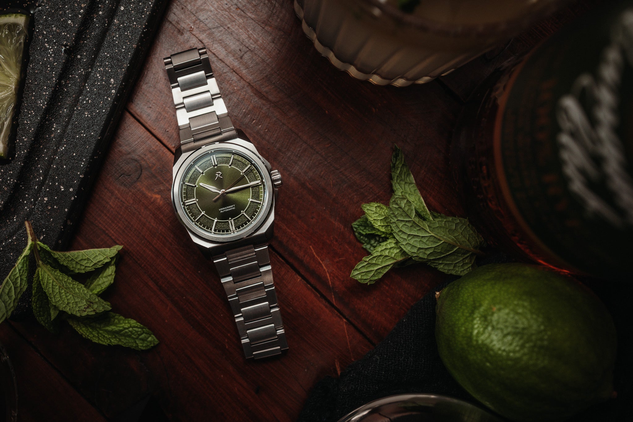 RESOLUTE 36 - Mojito – RZE Watches