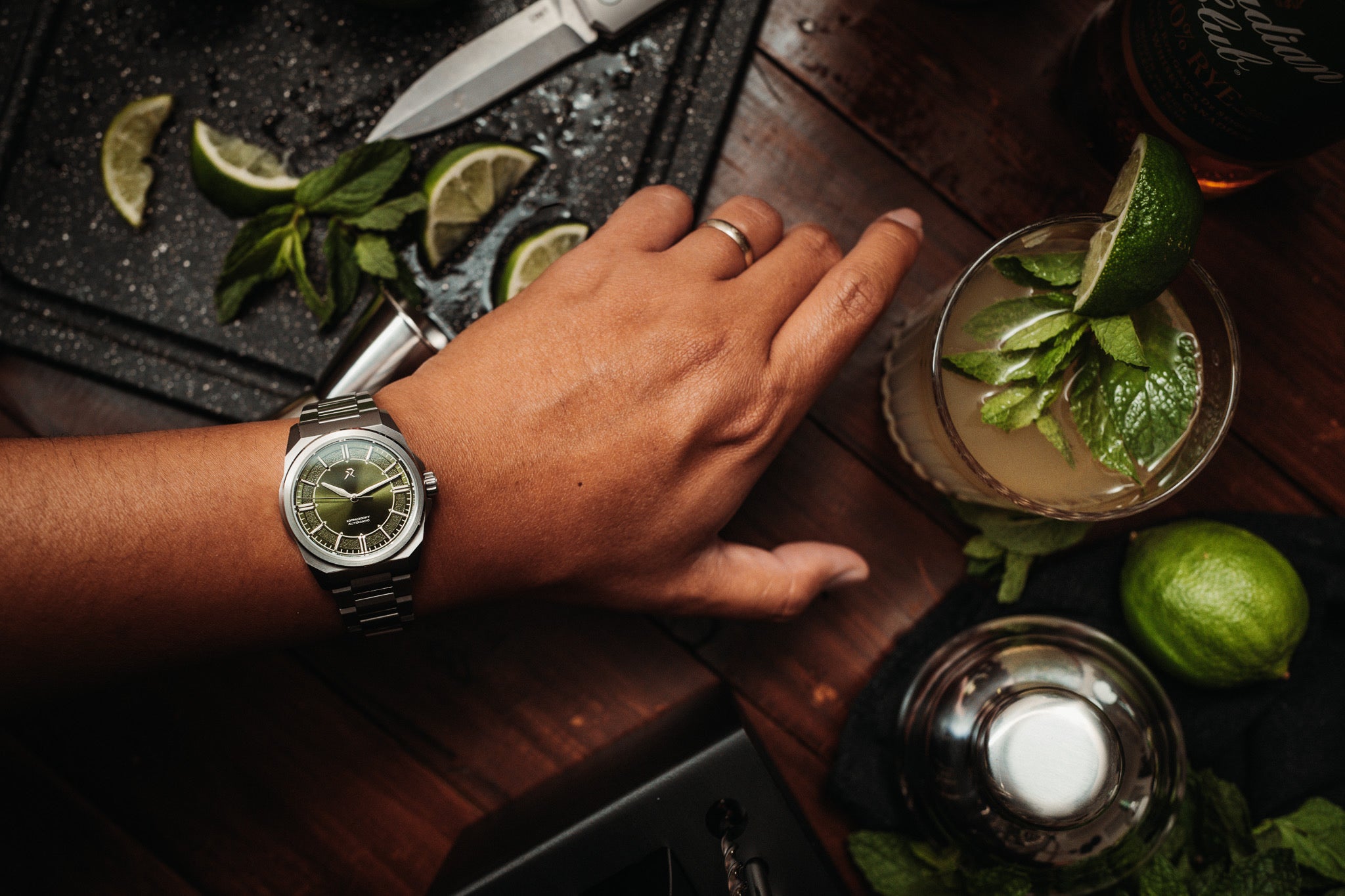 RESOLUTE 36 - Mojito – RZE Watches