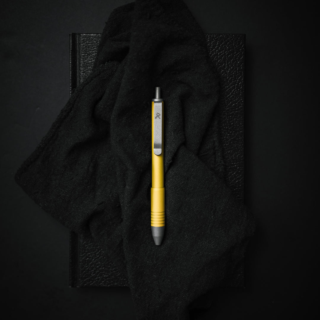 Ti Click Pen - Medallion Yellow