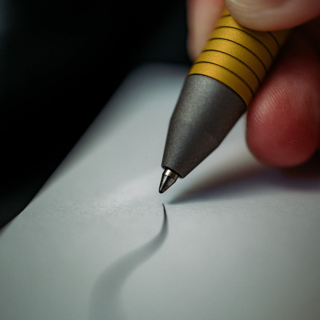 Ti Click Pen - Medallion Yellow