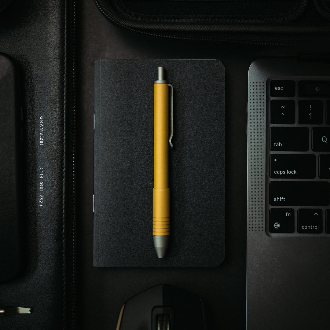 Ti Click Pen - Medallion Yellow