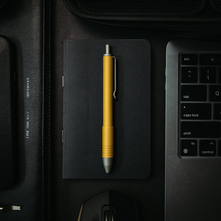 Ti Click Pen - Medallion Yellow