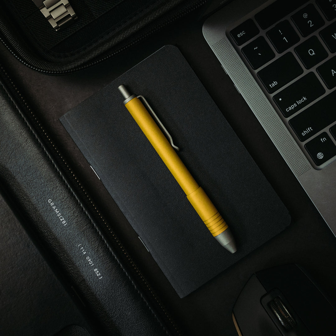 Ti Click Pen - Medallion Yellow