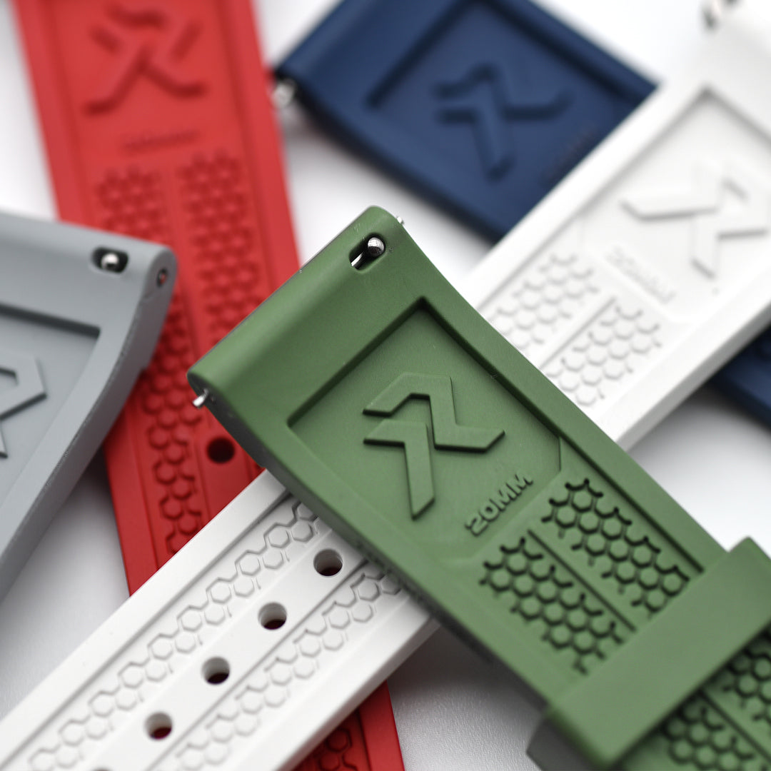 HexaFlex Rubber Strap - 20mm