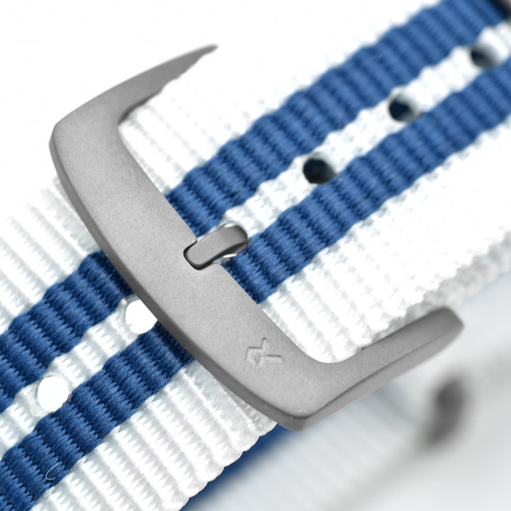 HexWeave Strap - 20mm (Blue/White)