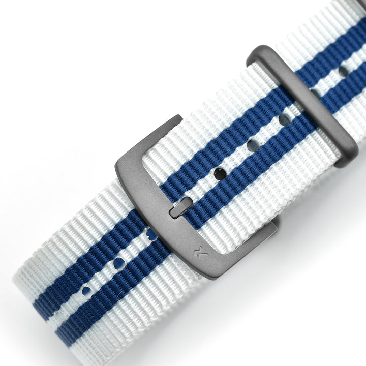 HexWeave Strap - 20mm (Blue/White)