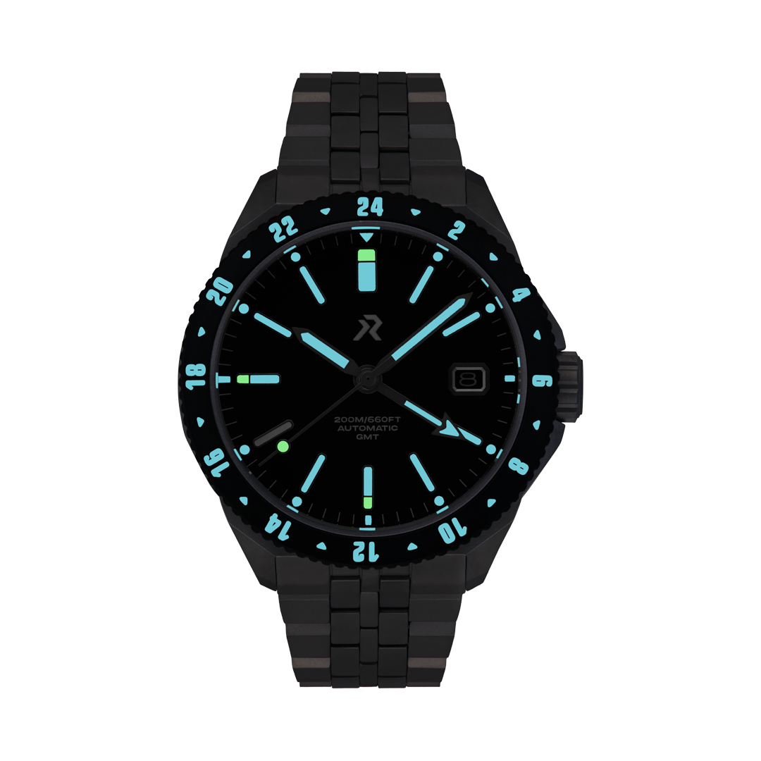 ASCENTUS GMT - Carbon Black