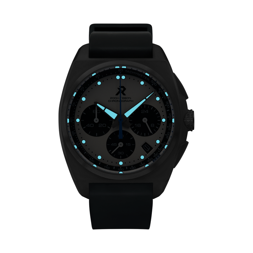 Valour Chronograph - Crusader White
