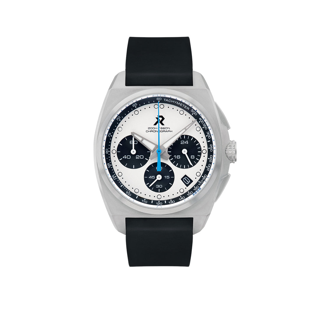 Valour Chronograph - Crusader White